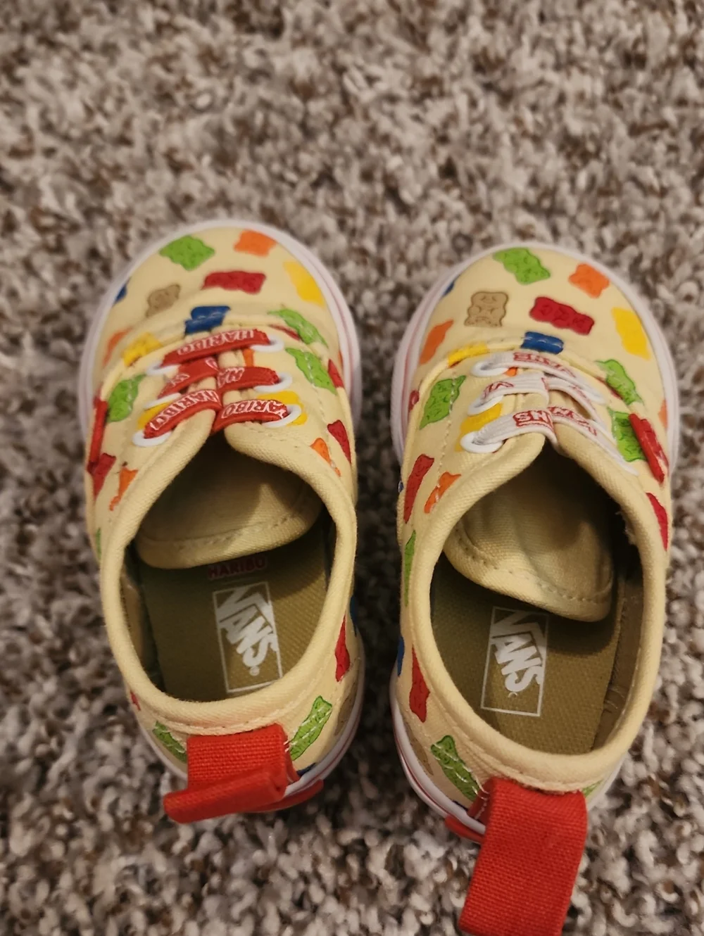 Vans x Haribo Toddler Slip Ons, Size 4.5, Preowned But VGUC